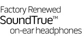 Factory Renewed Bose SoundTrue on-ear headphones