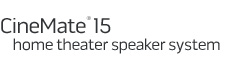 NEW CineMate 15 home theater speaker system