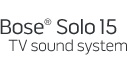 NEW Bose Solo 15 TV sound system