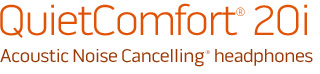 QuietComfort 20i Acoustic Noise Cancelling headphones