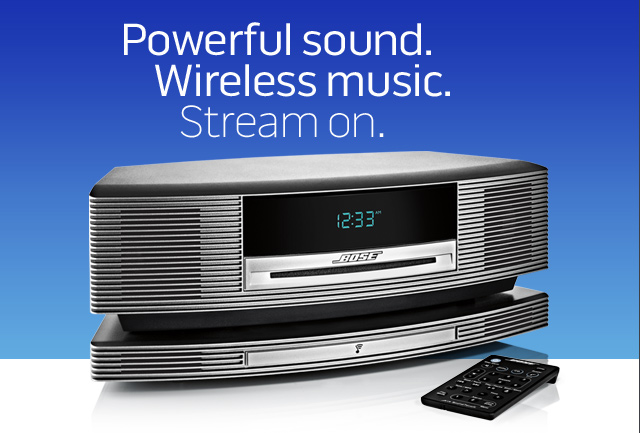 Powerful sound. Wireless music. Stream on