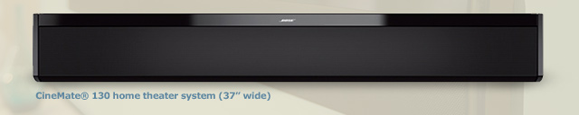 VIEW DETAILS about the CineMate 130 home theater system