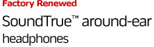 Factory Renewed SoundTrue around-ear headphones