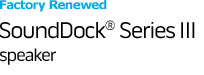 Factory Renewed SoundDock Series III speaker