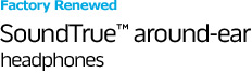 Factory Renewed SoundTrue around-ear headphones