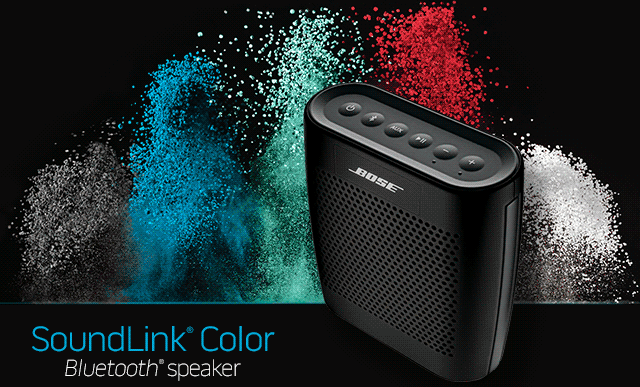 VIEW DETAILS about the SoundLink Color BLUETOOTH speaker