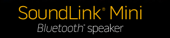 VIEW DETAILS about the SoundLink Mini BLUETOOTH speaker