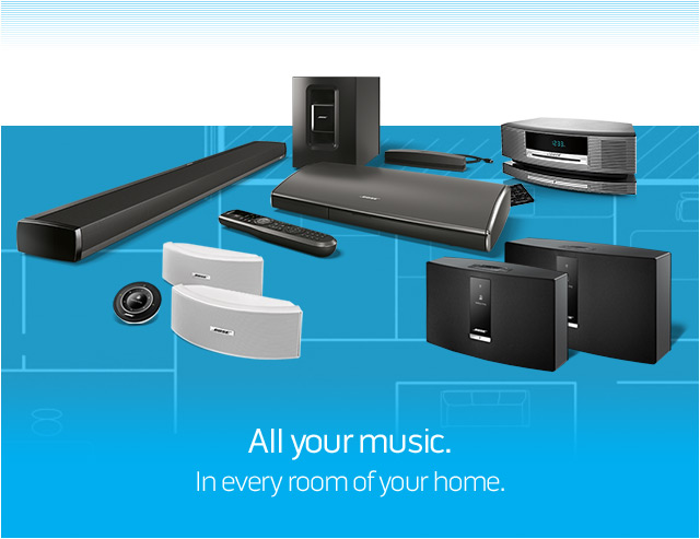 All your music. In every room of your home