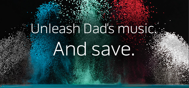 Unleash Dad's music. And save