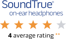 SoundTrue on-ear headphones 4 average rating**