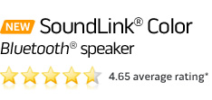 NEW SoundLink Color BLUETOOTH speaker. 4.65 average rating*