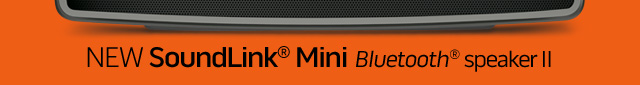 NEW SoundLink Mini BLUETOOTH speaker II