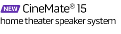 NEW CineMate 15 home theater speaker system
