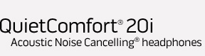 QuietComfort 20i Acoustic Noise Cancelling headphones