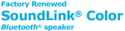 Factory Renewed SoundLink Color BLUETOOTH speaker