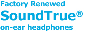 Factory Renewed SoundTrue on-ear headphones