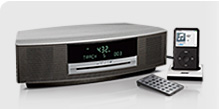 Wave music system with connect kit for iPod