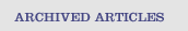 Archived Articles